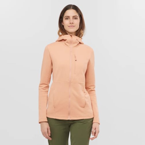 Apricot Salomon Essential Xwarm Women's Jackets | PH 89361P